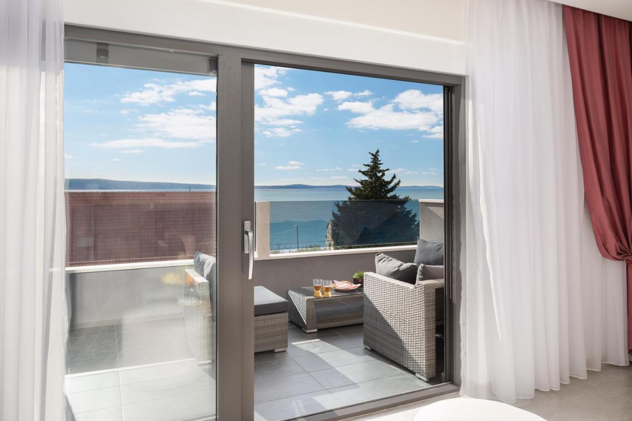 Luxury Apartment Lorena - Private Heated Pool - Есенице Экстерьер фото